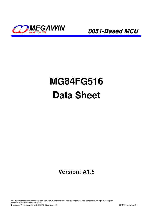 <?=MG84FG516?> डेटा पत्रक पीडीएफ