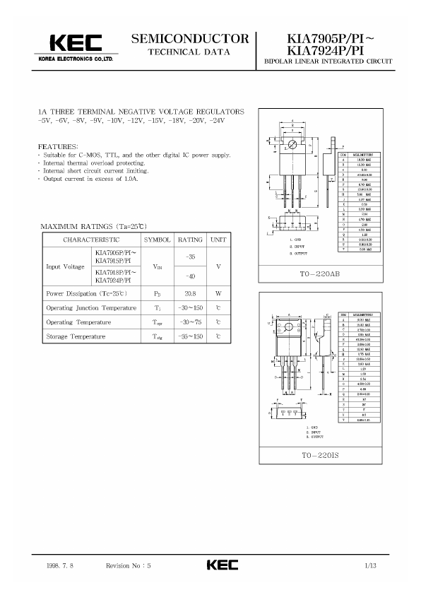 KIA7920PI