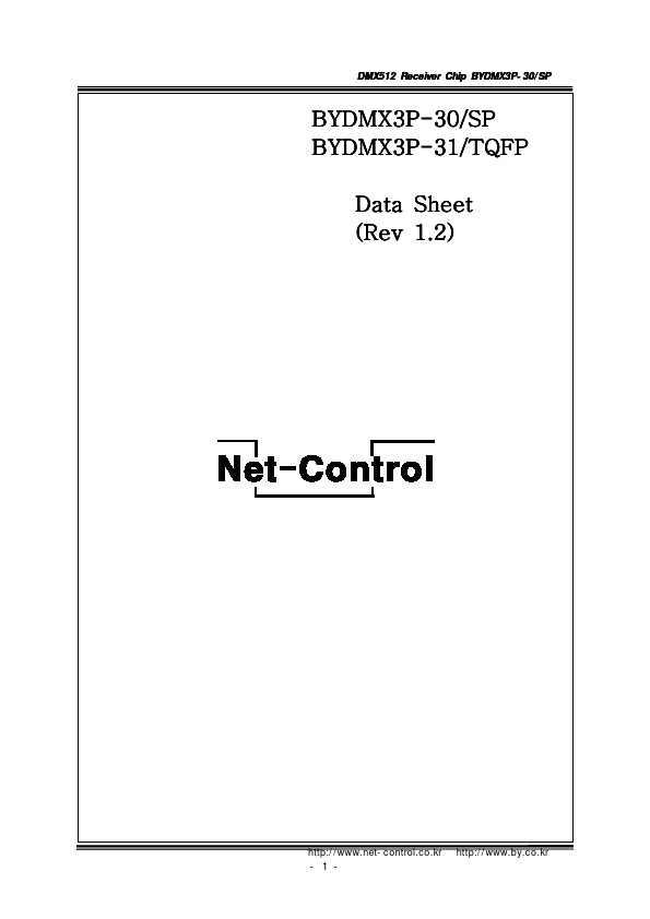 BYDMX3P-30SP Net-Control