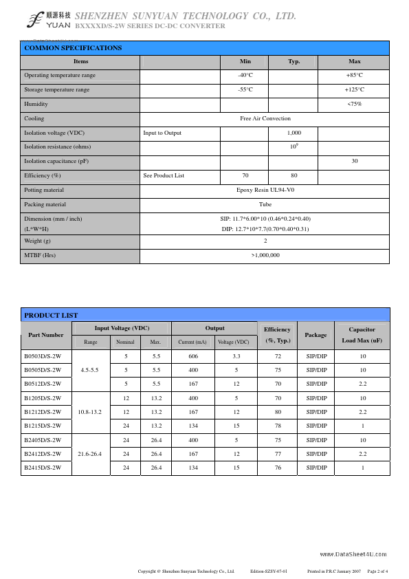 B12xxD-2W