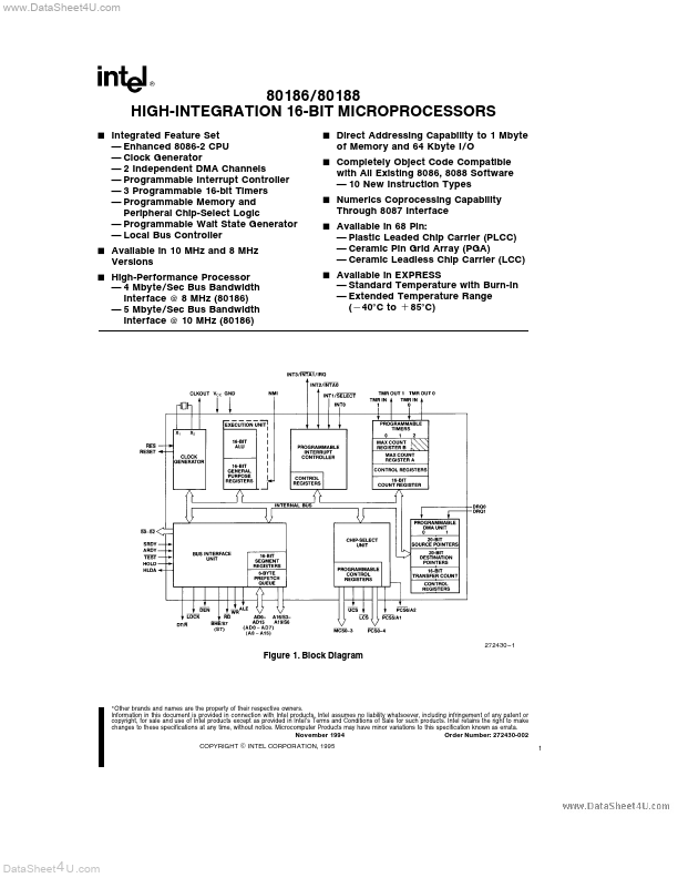 80186 Intel Corporation