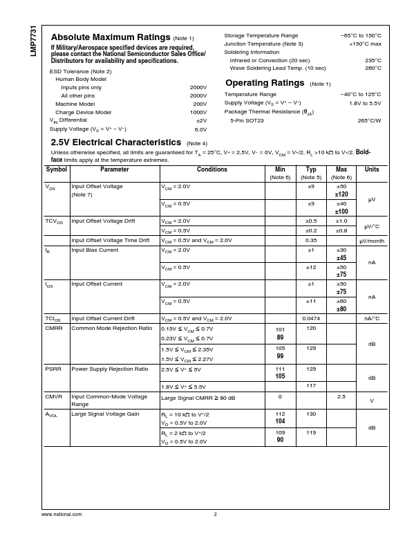 LMP7731