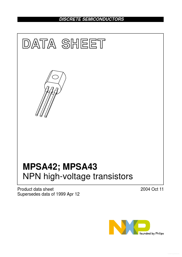 <?=MPSA43?> डेटा पत्रक पीडीएफ