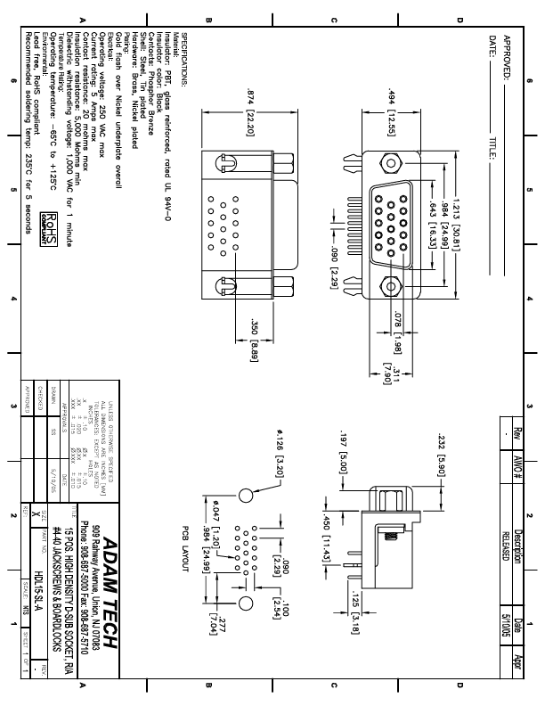 HDL15-SL-A