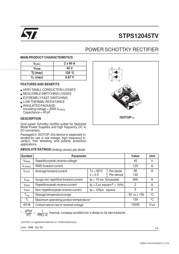 STPS12045TV