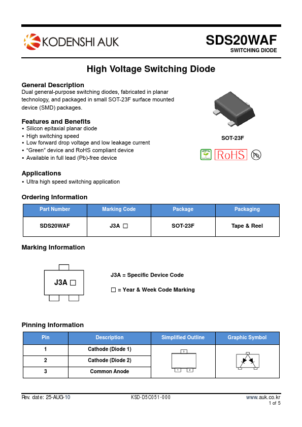 SDS20WAF AUK