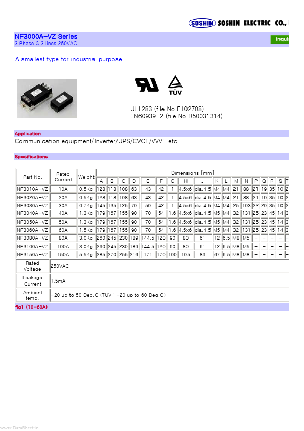 <?=NF3150A-VZ?> डेटा पत्रक पीडीएफ