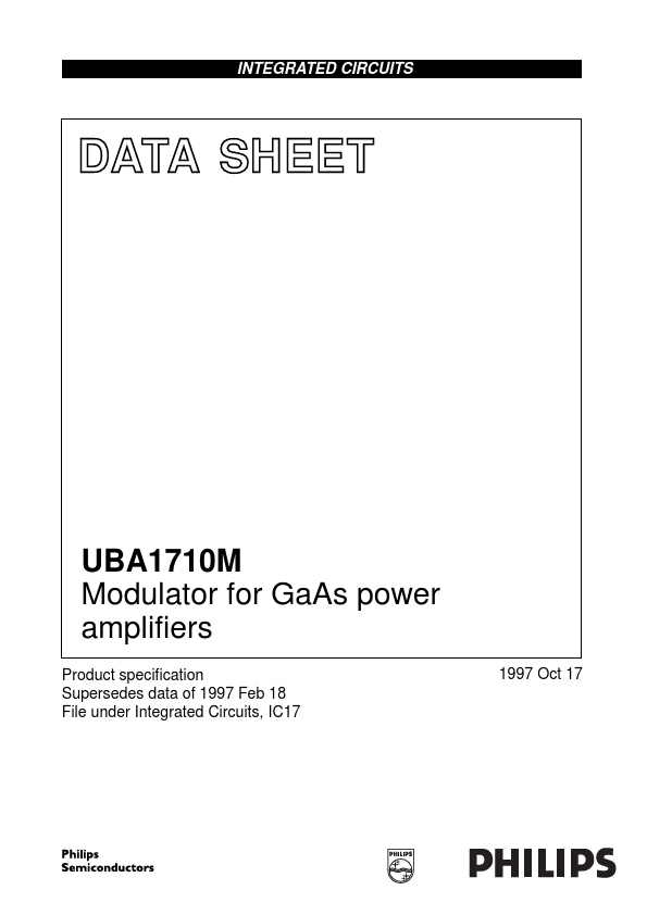 <?=UBA1710M?> डेटा पत्रक पीडीएफ