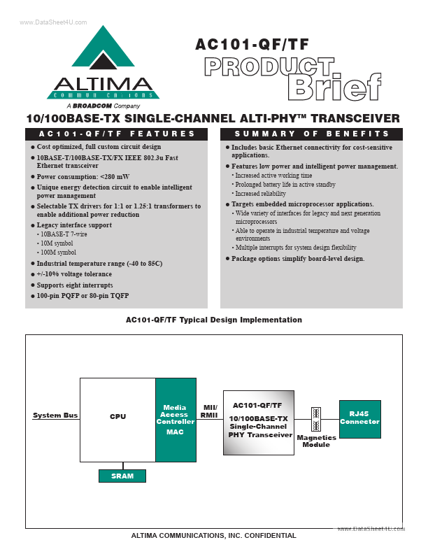 AC101-TF Altima