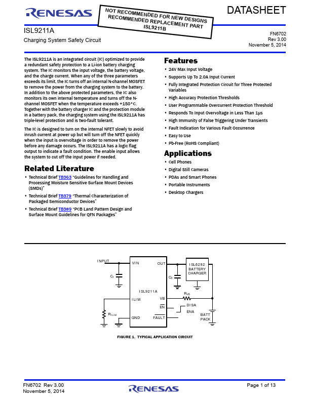 ISL9211A Renesas