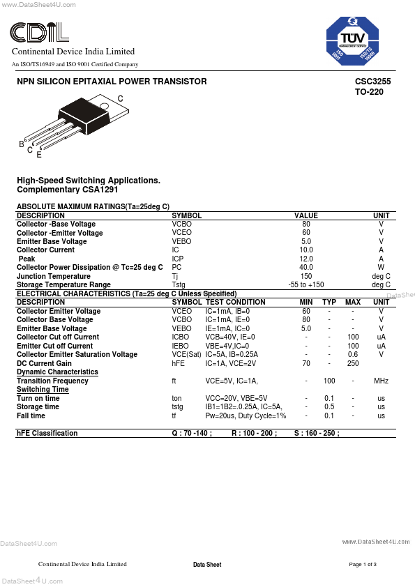 CSC3255 CDIL