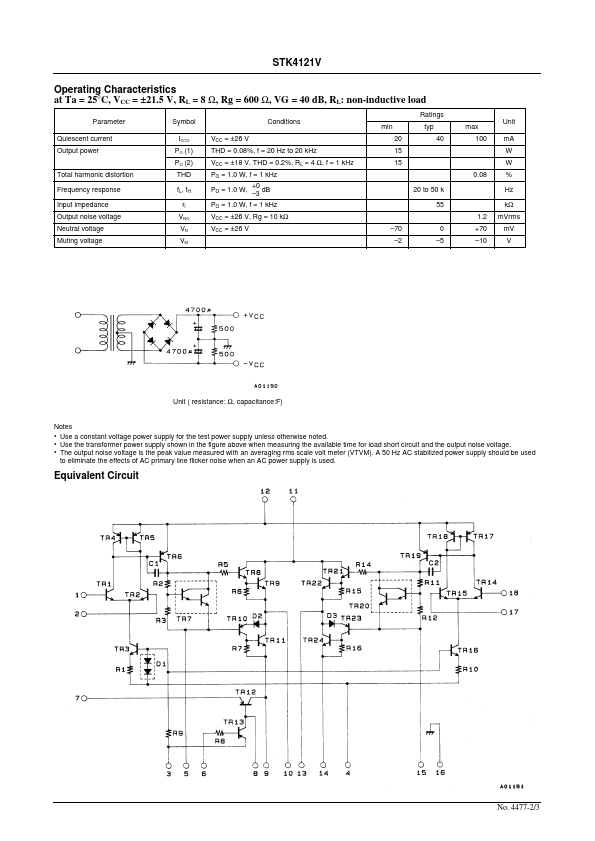 STK4121V