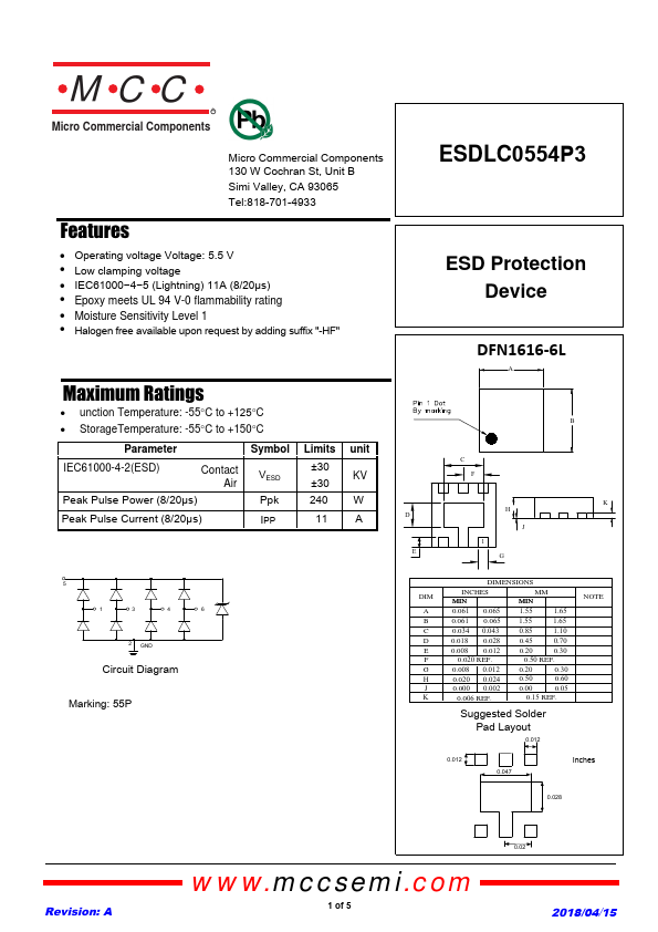 ESDLC0554P3