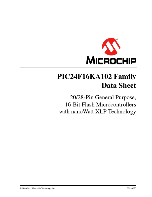 PIC24F16KA101 Microchip