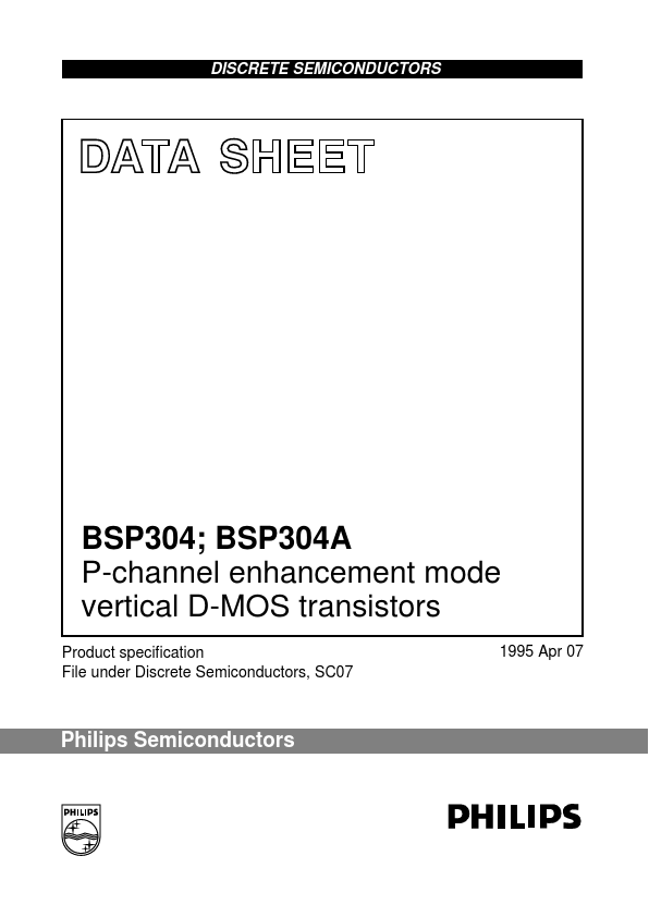 <?=BSP304A?> डेटा पत्रक पीडीएफ