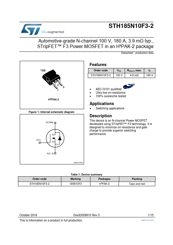 STH185N10F3-2