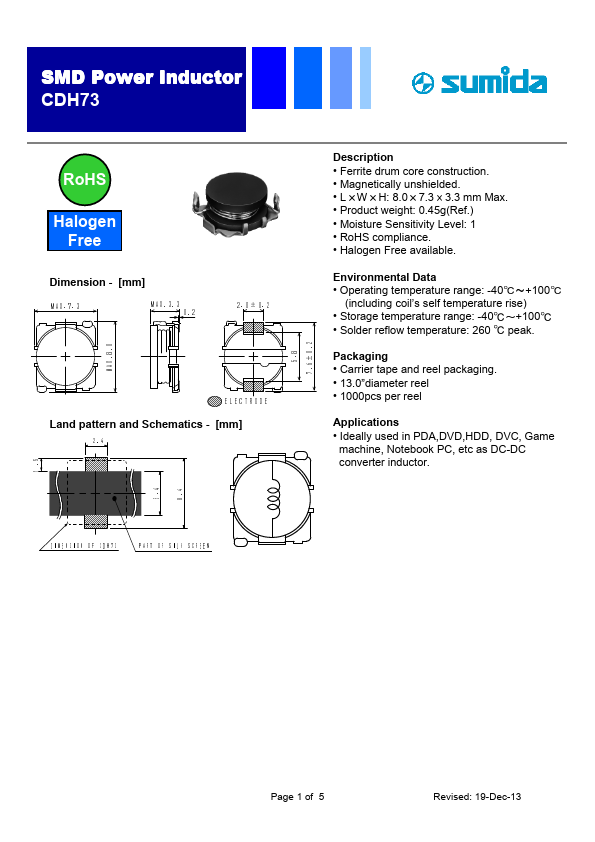 CDH73NP-270LC