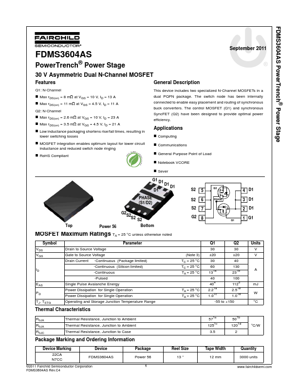 FDMS3604AS