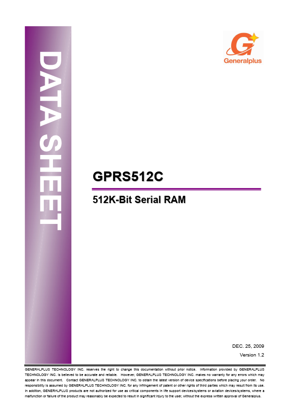 <?=GPRS512C?> डेटा पत्रक पीडीएफ