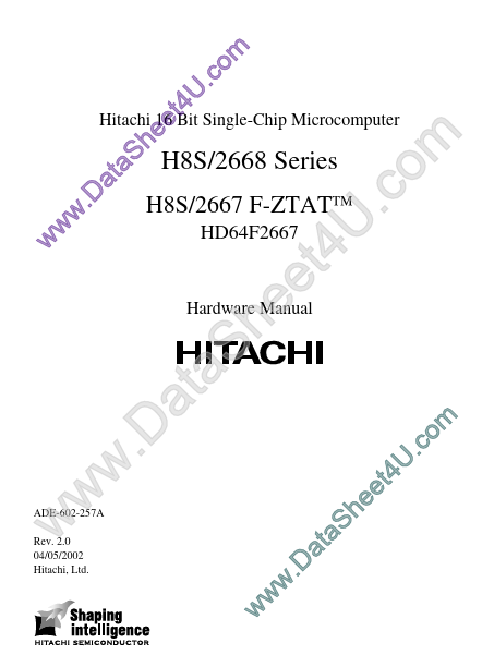 HD64F2668