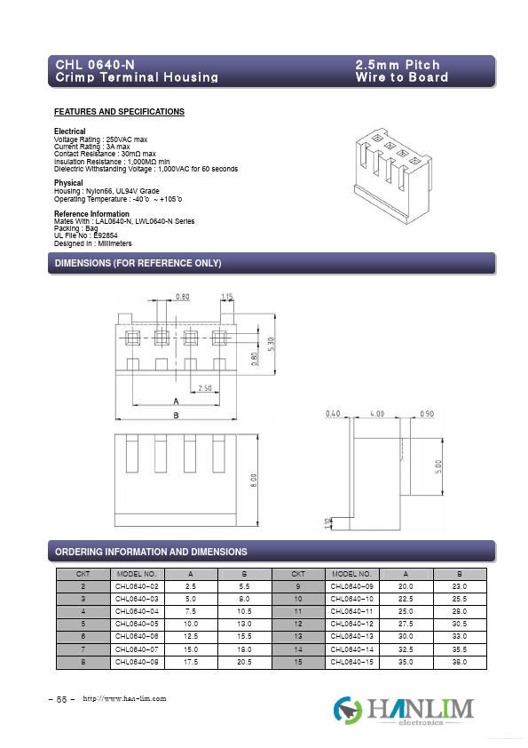 CHL0640-09 Hanlim