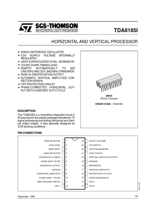 TDA8185I ST Microelectronics