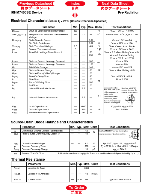 IRHM7450SE