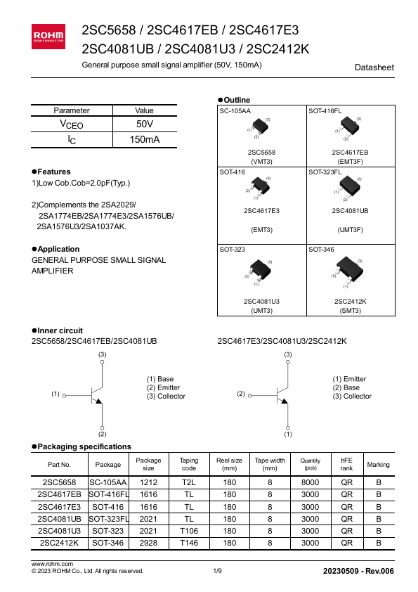 2SC4617EB Rohm