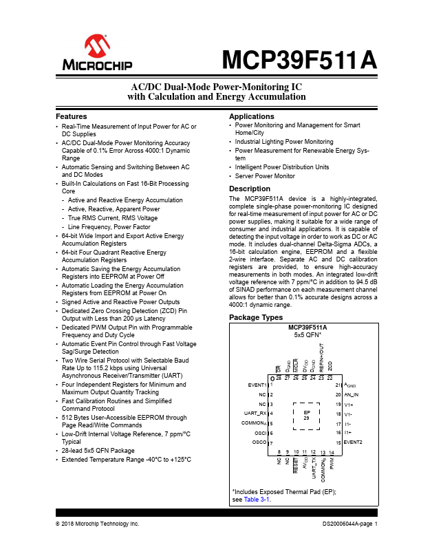 MCP39F511A