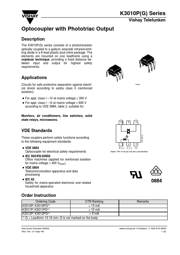 <?=K3012PG?> डेटा पत्रक पीडीएफ