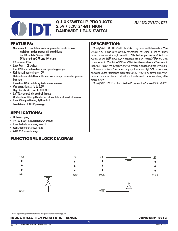 IDTQS3VH16211