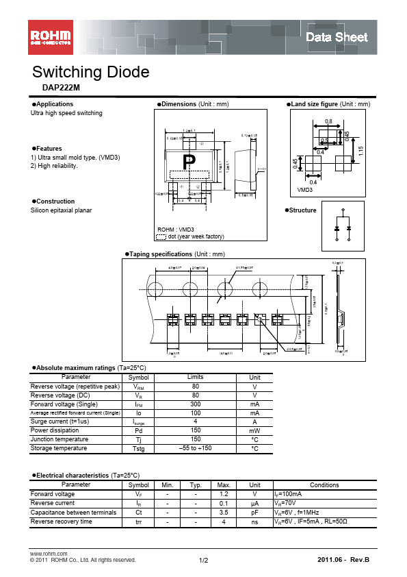 DAP222M Rohm