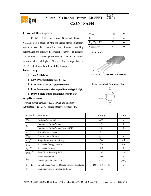 CS3N40A3H