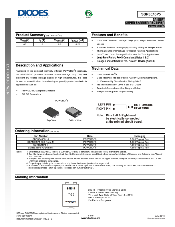 SBR5E45P5