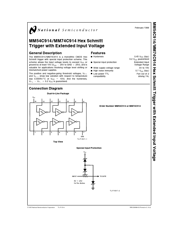 MM54C914 National