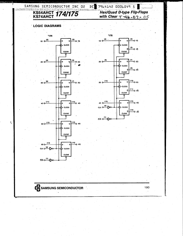 KS74AHCT174