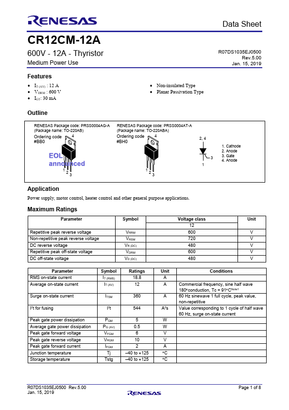 CR12CM-12A