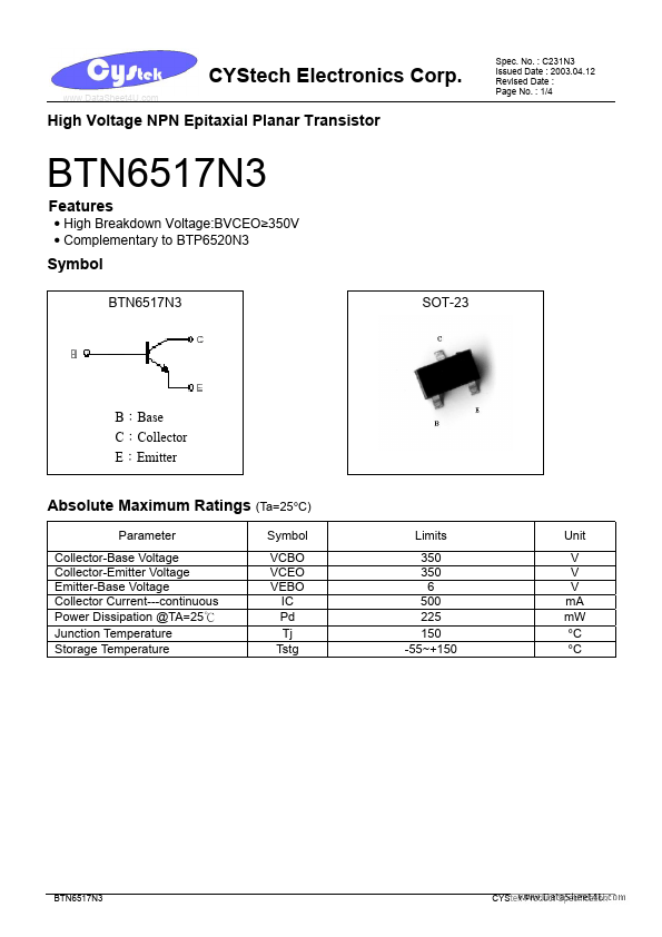 BTN6517N3