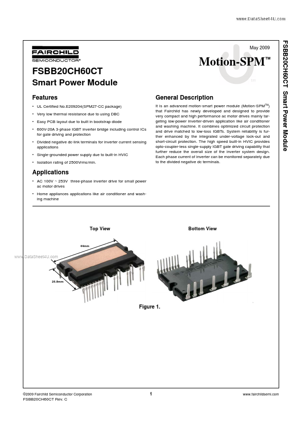 FSBB20CH60CT Fairchild Semiconductor