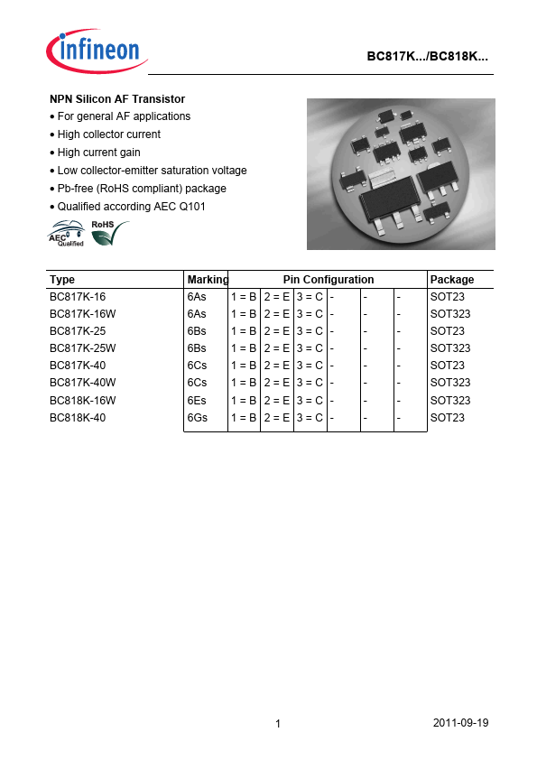 BC817K-25 Infineon