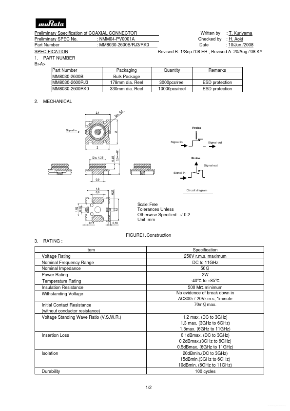 MM8030-2600RK0 Murata