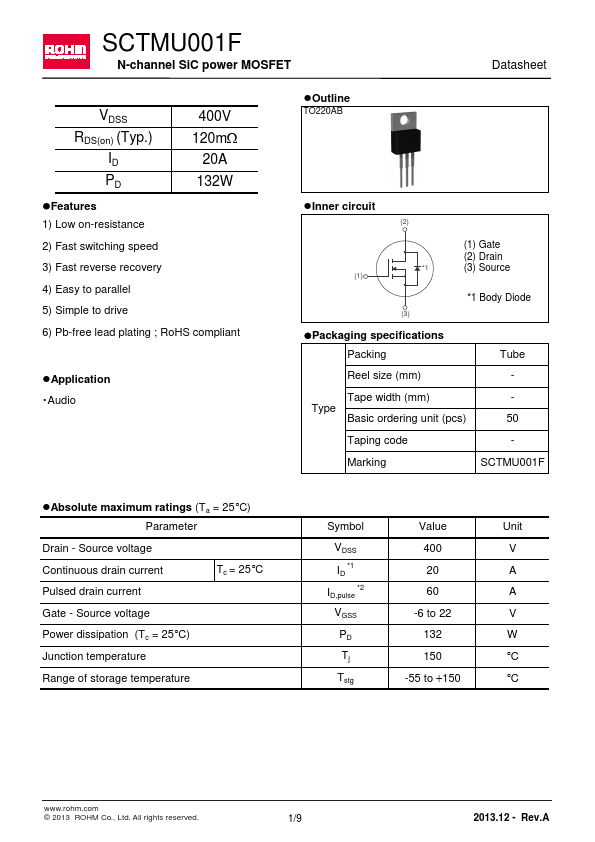 SCTMU001F