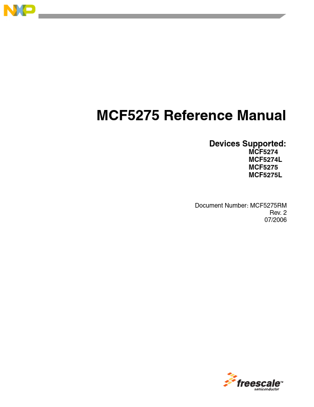 <?=MCF5275?> डेटा पत्रक पीडीएफ