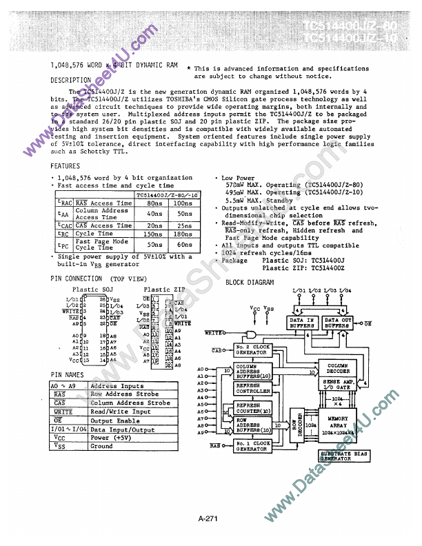 <?=TC514400Z?> डेटा पत्रक पीडीएफ