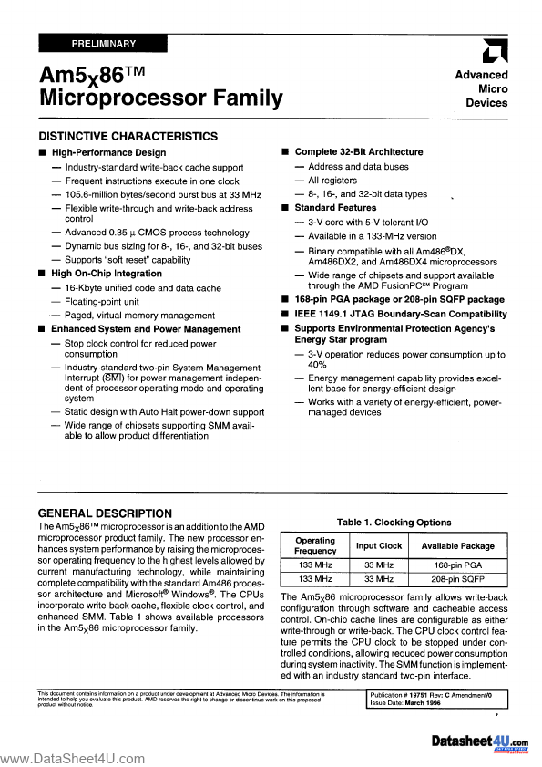 AMD-X5-133ADZ AMD