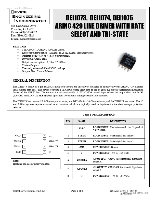 DEI1074 Device Engineering