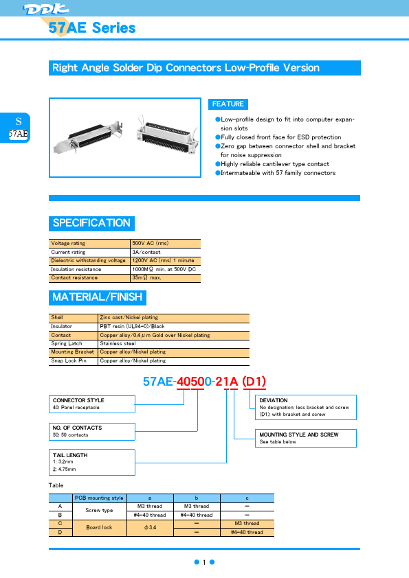 57AE-40500-xx