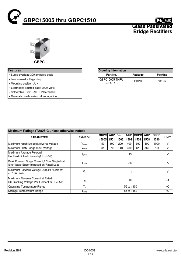 GBPC1501 Eris