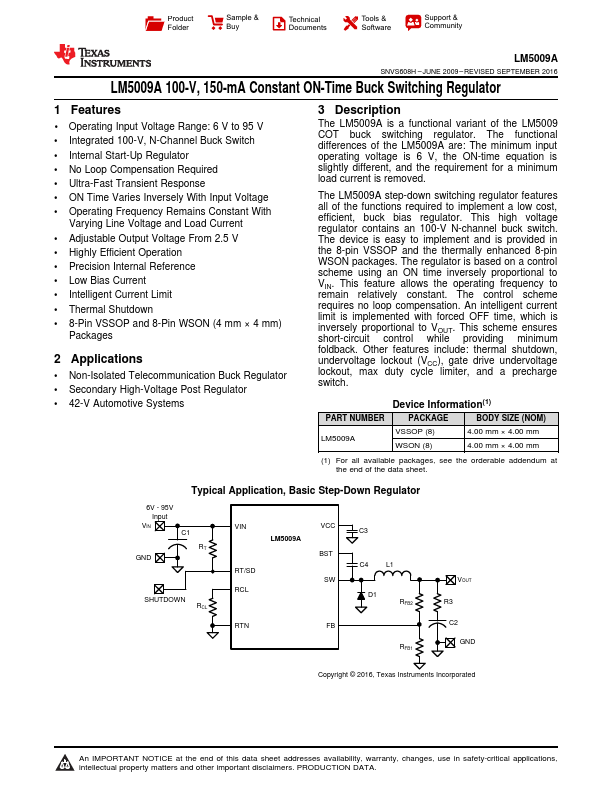 LM5009A