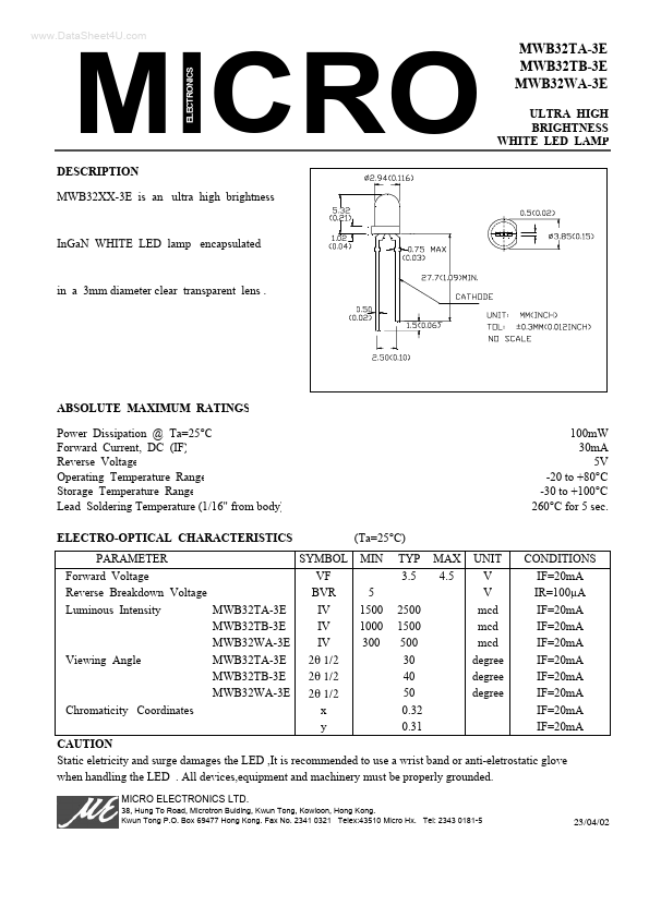 MWB32WA-3E